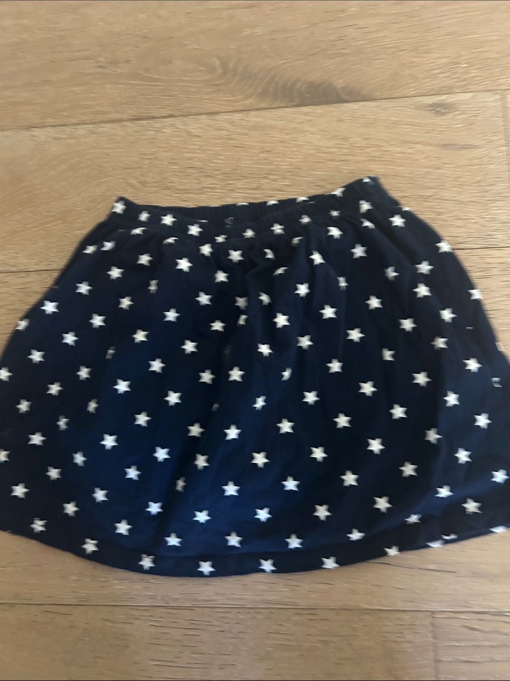Carter's Navy Skirt with White Star Print
